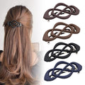 4 Pack Vintage French Barrette Hair Clips, 2026 New Hair Accessories for Women, Strong Hold No Slip Styling (Style A)