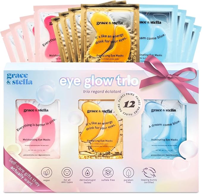 grace & stella Under Eye Patches Eye Masks for Puffy Eyes and Dark Circles