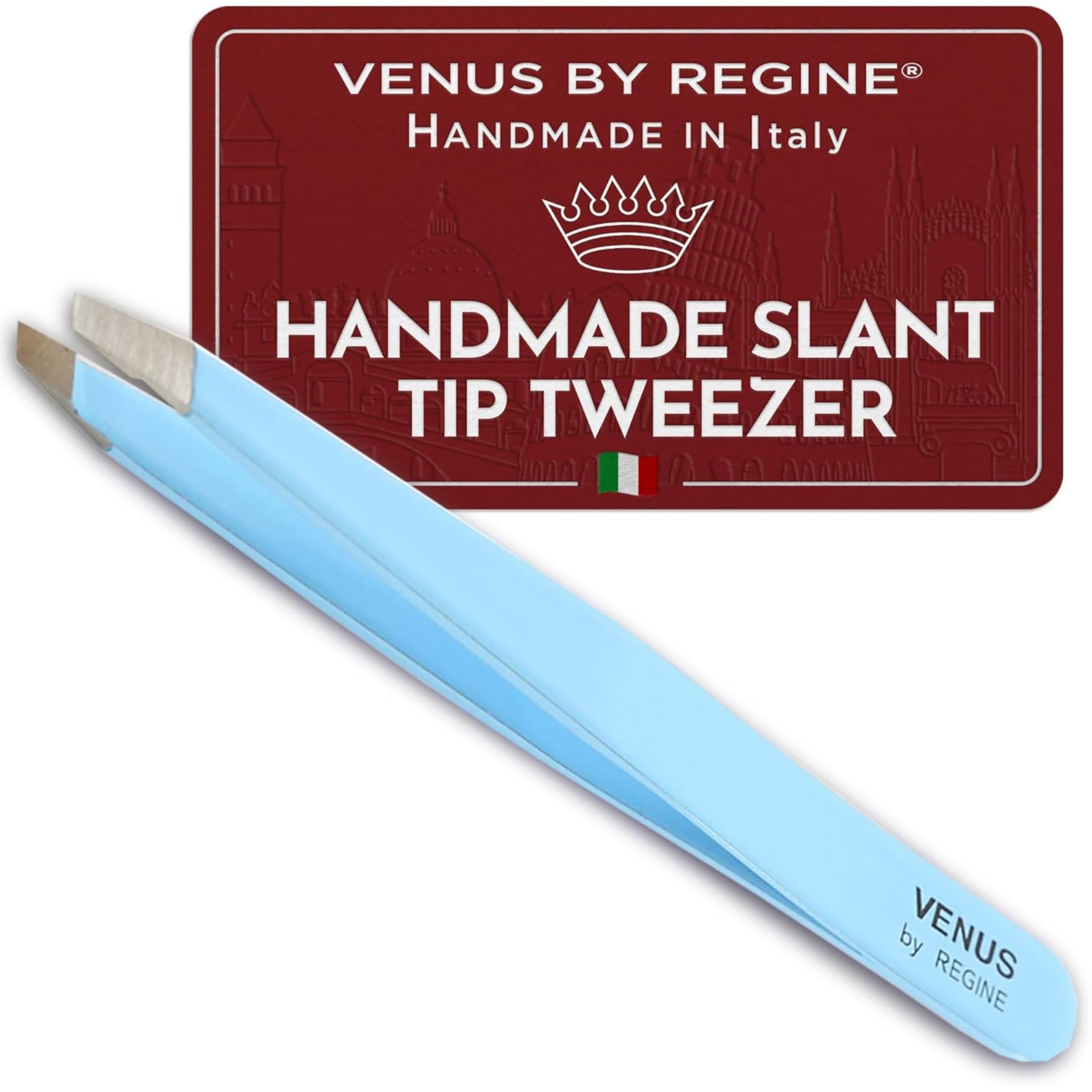 Venus by Regine Slant Tweezers, Blue