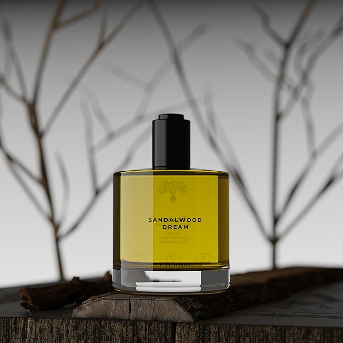 Eternal perfume Sandalwood Dream perfumes for women Long Lasting perfume 1.69 FL Oz Designer Perfume for Men with 1 FL Oz womens perfume (Pack of 2)