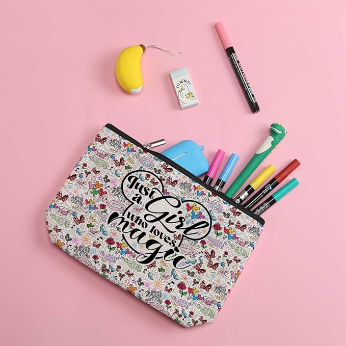 ZHAMEN Cute Mouse Cartoon Movies Makeup Bag Magic Mouse Cosmetic Bags