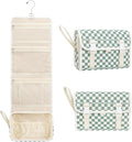 Relavel Travel Hanging Toiletry Bag for Women, Large Capacity Wash Bag