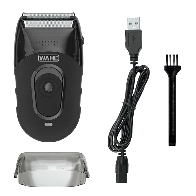 Wahl Compact Lithium-Ion Rechargeable Flexible Foil Shaver Kit & Cutter Bar