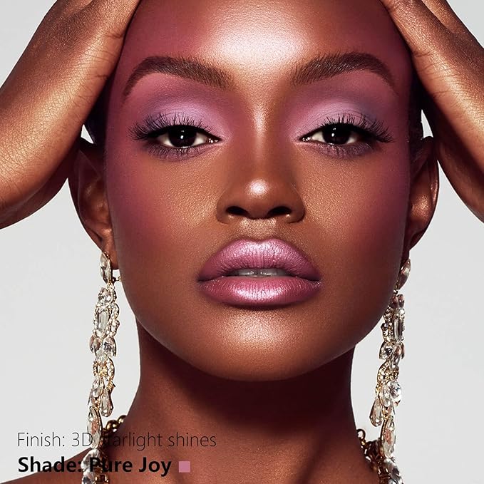 ilembane Mauve Pink Metallic Liquid Lipstick Shimmer Long Wear - Pure Joy