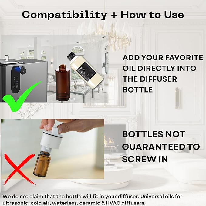 Scentia Miami One (My Way) Diffuser Oil for HVAC Scent Machine – Hotel Fragrance Inspired by 1 Hotel Miami Beach – 500 mL – Lemon, Sandalwood & Cedar Oil for Commercial & Cold Air Diffusers