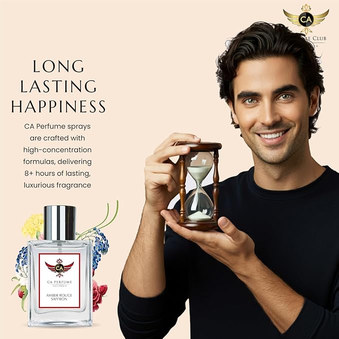 CA Perfume Impression of Grey Vetiver for Men Woody Spicy Fragrance Long Lasting Mens Cologne Eau De Parfum 1.7 Fl Oz 50ml