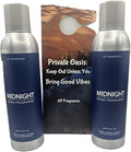 Belfair Oaks Midnight - Air Freshener Spray - Concentrated Room Deodorizer for Home, Car, Office, 2 Pack