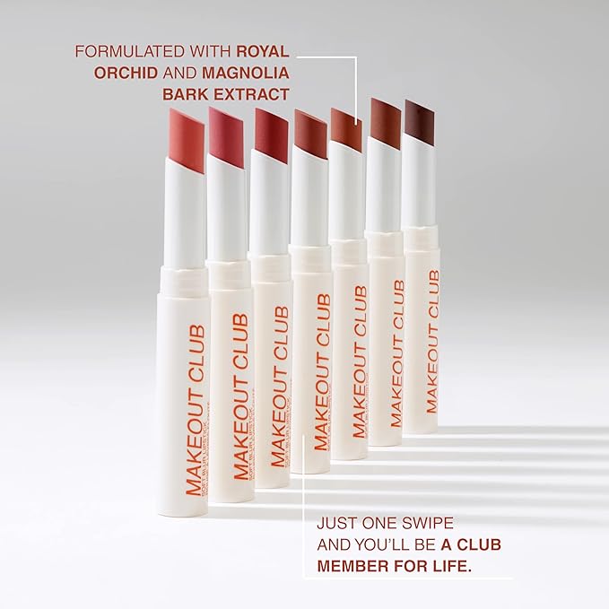 Freck Makeout Club Soft Blur Lipstick (Baddie - Dark Brown)