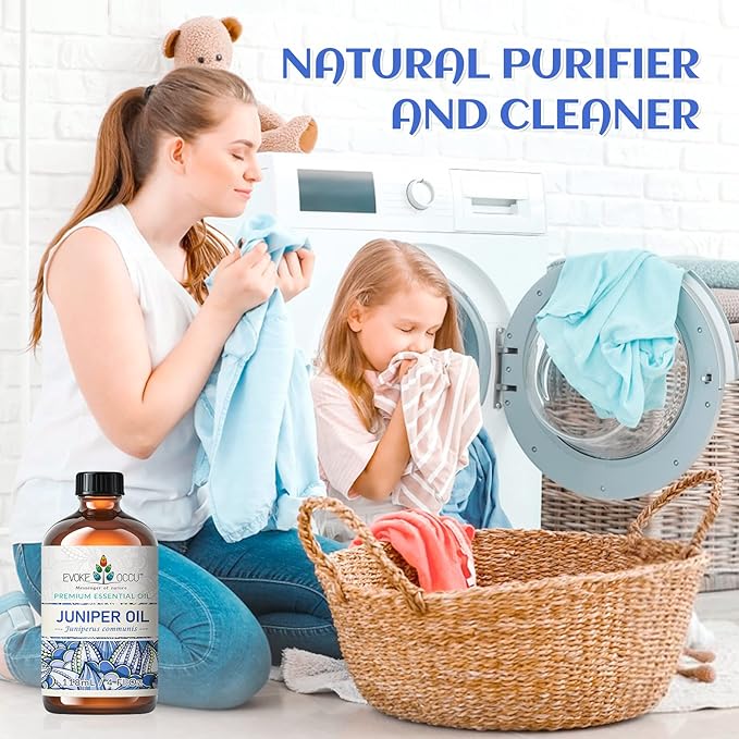 EVOKE OCCU Juniper Berry Essential Oil for Aromatherapy, Diffuser & Skin