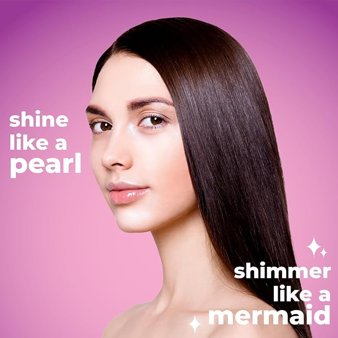 Luseta Glossy Pearl Hair Care Set, Smooth & Shine for Dull Hair