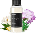 Scentia W Bliss (W Magic) Diffuser Oil Refill – Hotel Fragrance Oil Inspired by W Hotel – 120 mL – Bergamot, Lemongrass & Jasmine Long-Lasting Scent for Ultrasonic & Waterless Diffusers, Made in USA
