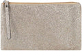 RITTZI Celestial Glitter Makeup Pouch – Seven Stunning Shades - Festive Cosmetic Bag (Solar Gold)