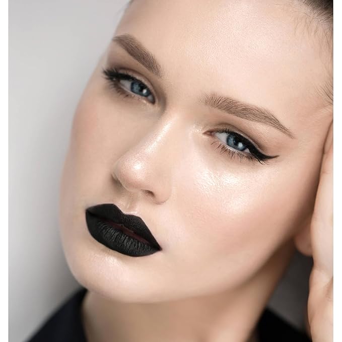 ilembane Jet Black Matte Liquid Lipstick Long Lasting - Mystical Moment