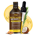 Gutaderme Rosemary Oil For Hair Growth (3.4 Fl Oz) Infused With Biotin, Vitamin E, Almond Oil & Coconut - Hair Strengthening, Nourishing & Volumizing