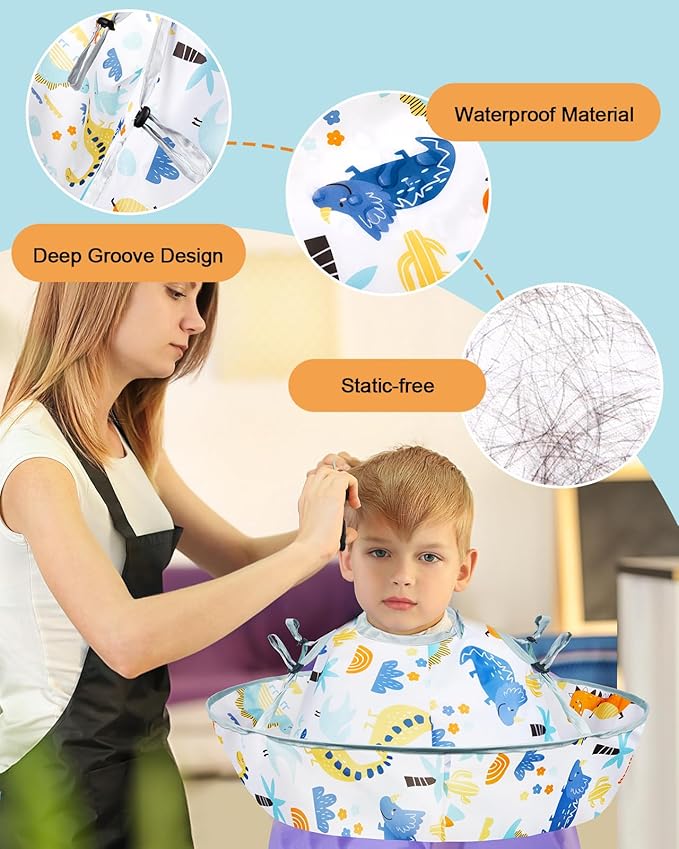 Lictin Haircut Capes Umbrella for Kids - Haircut Cape Kids