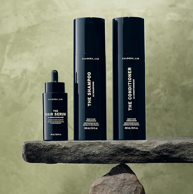 Caldera + Lab The Hair Care System | Men's 3 Piece Hair Routine