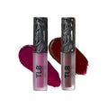 The Lip Bar - Nonstop Liquid Matte Lipstick Mini 2-Pack, Muse (Deep Berry) + Rebel (Deep Burgundy) - High Pigment - One Swipe - Long Lasting - Jojoba Oil & Vitamin E - Vegan -.24 fl oz