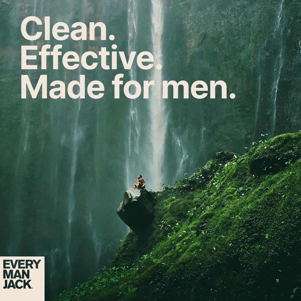 Every Man Jack Hydrating Body Wash for Men, Coconut Driftwood, Value 2pk
