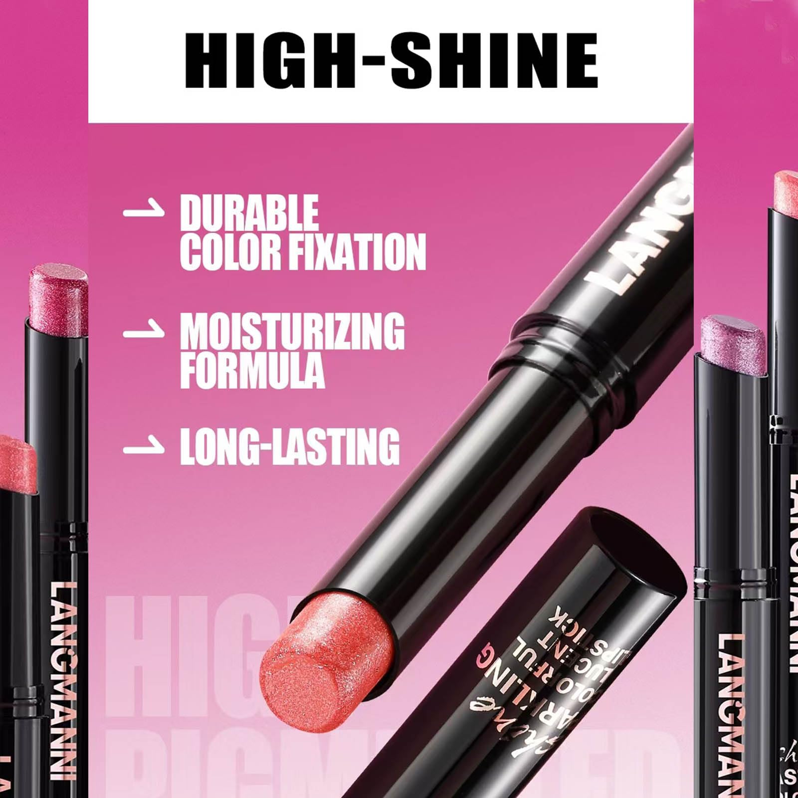 Nude Brown Lipstick For Women Matte Nude Glitter Shimmer Metallic Highly Pigmented Moisturizing Lip stick Hypoallergenic Waterproof Long Lasting Lipsticks Quick Makeup Lightweight Portable 10 #