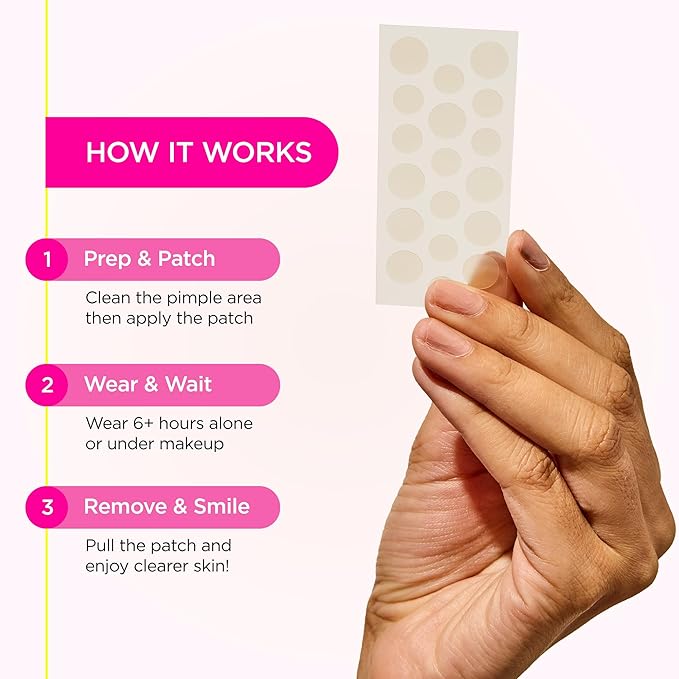 ZitSticka GooGetter Pimple Patches for Face and Body - Hydrocolloid Acne Patches for Zits & Blemishes - Fast-Acting & Effective - 108 Count