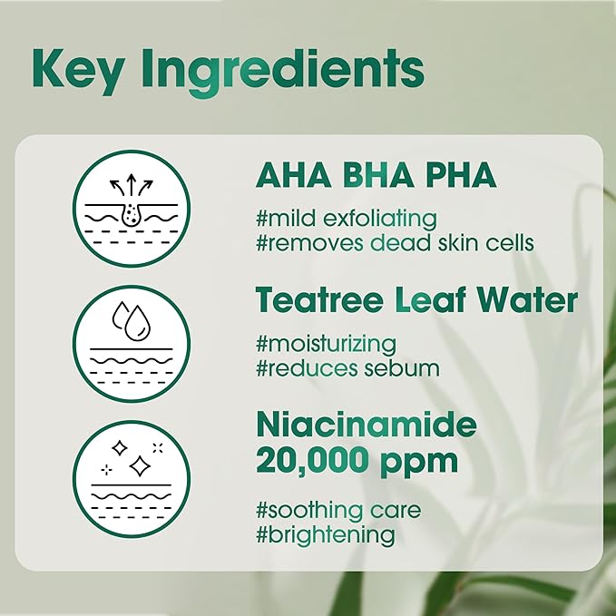 SOME BY MI AHA BHA PHA 30 Days Miracle Toner – 5.07oz, 150ml – Korean Refining Face Toner for All Skin Types – Daily Pore Care & Oil Control with 2% Niacinamide – Korean Skin Care