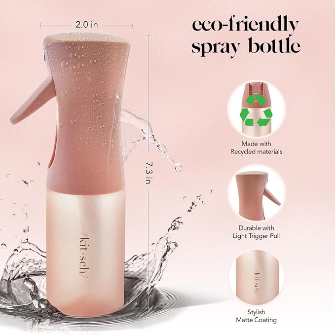 Kitsch Continuous Spray Bottle for Hair – Terracotta, 150ml