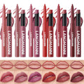 3Pcs Lip Liner, Lipstick and Lip Gloss Set, Lip Combo Sets (Red Rose)
