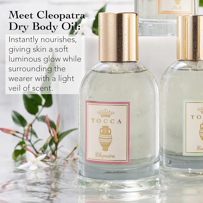 Tocca Cleopatra Scented Dry Body Oil, 3.4 Fl Oz