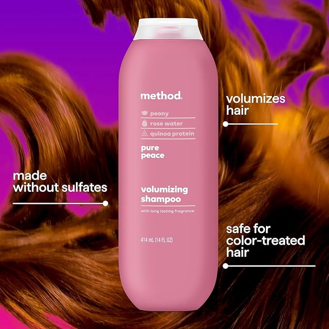 method Pure Peace Volumizing Shampoo, 14 oz