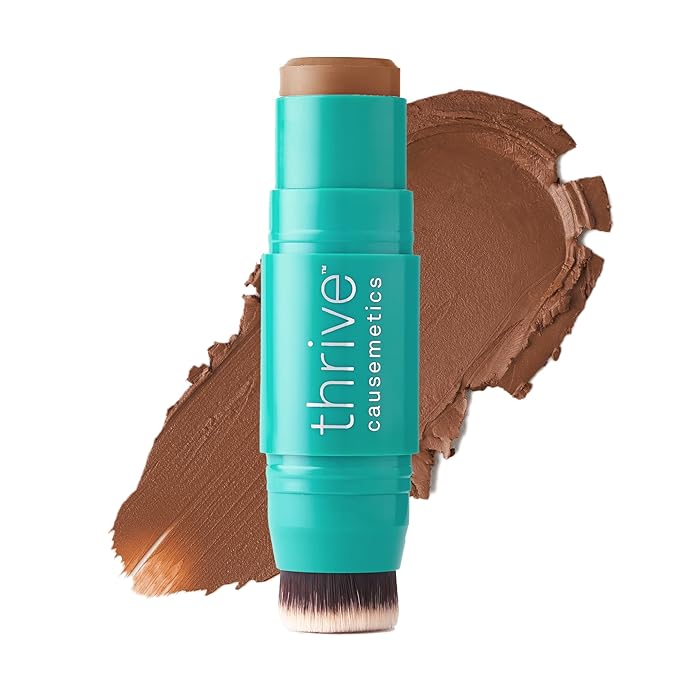 Thrive Causemetics Cream Bronzer Triple Threat Color Stick Medium Tan