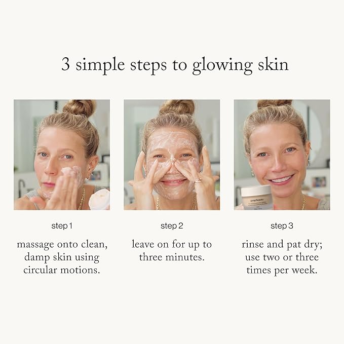 goop Beauty Microderm Exfoliator | Microdermabrasion Scrub to Smooth Textured Skin | 0.5 fl oz