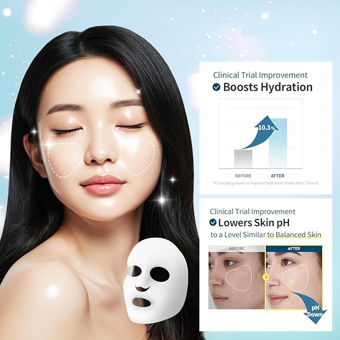#OOTD Collagen Hydrating Vegan Face Sheet Masks(10-Pack) | Korean Skincare