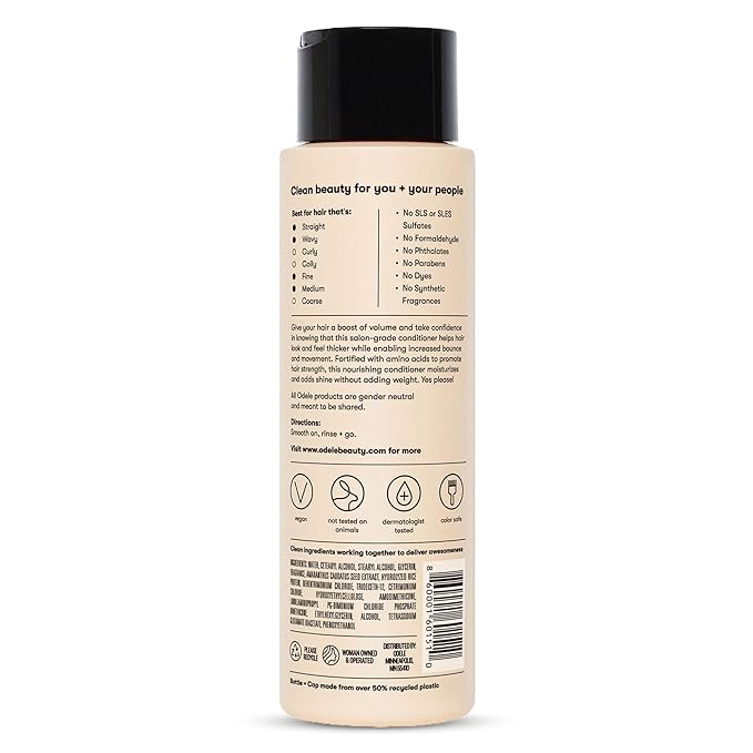 Odele Volumizing Sulfate-Free Conditioner for Lift & Fullness, 13 fl oz