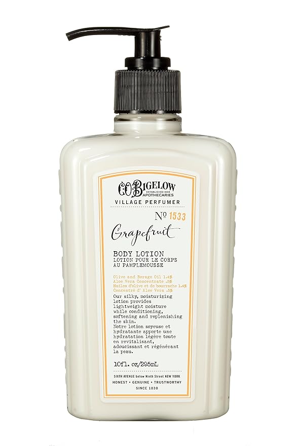 C.O. Bigelow Grapefruit Body Lotion, 10 fl oz