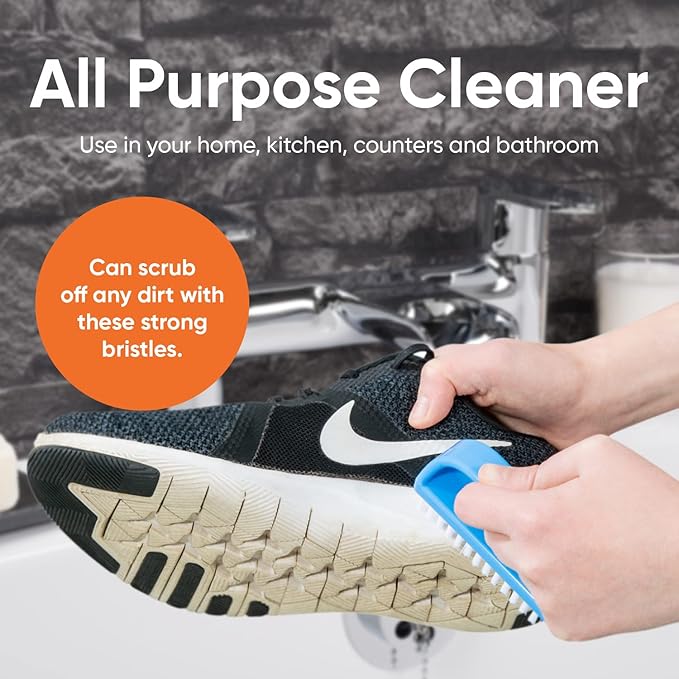Nail Brush for Cleaning Fingernails, Nail Scrubber Brush, Toe Foot Hands Fingernail Brush Cleaner- Small Scrub Brush- All-Purpose Stiff Cleaning Brush for Home, Kitchen, Work, 9 Pack - Superio