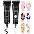 Makartt 3D Nail Gel, 2 Pcs 15g Nail Sculpting Gel for Molding and Drawing