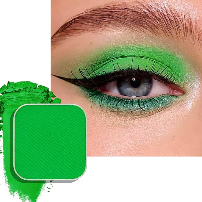 Fillwie Vibrant Apple Green Matte Eyeshadow Single Refill - Bunny Green