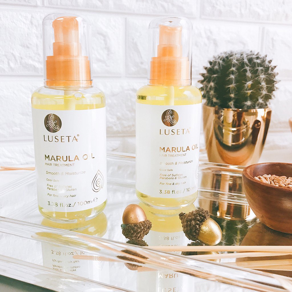 Luseta Marula Oil Hair Treatment Serum for Fine and Dry Hair 3.38 fl oz