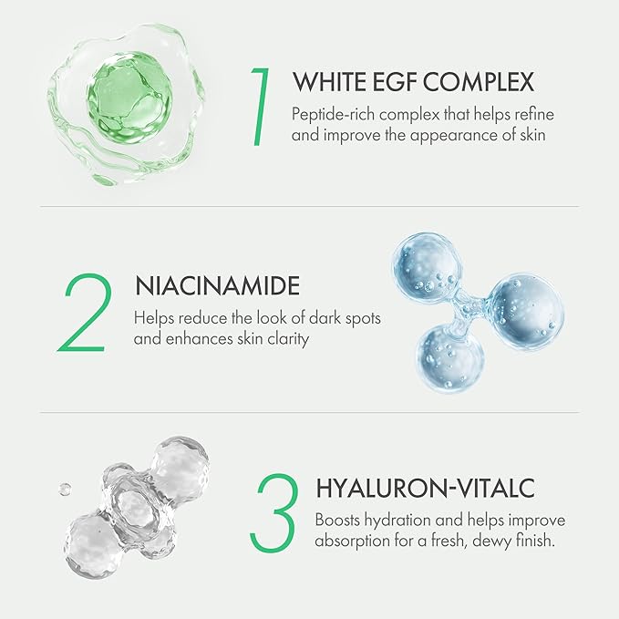 Easydew Mela B Toning Ampoule Cushion Refill - 2-in-1 Korean Skin Care & Face Beauty Makeup - Age-Defying Full Coverage Cushion Foundation with Niacinamide & Hyaluron-Vital C 0.45 oz (#17 Ivory)