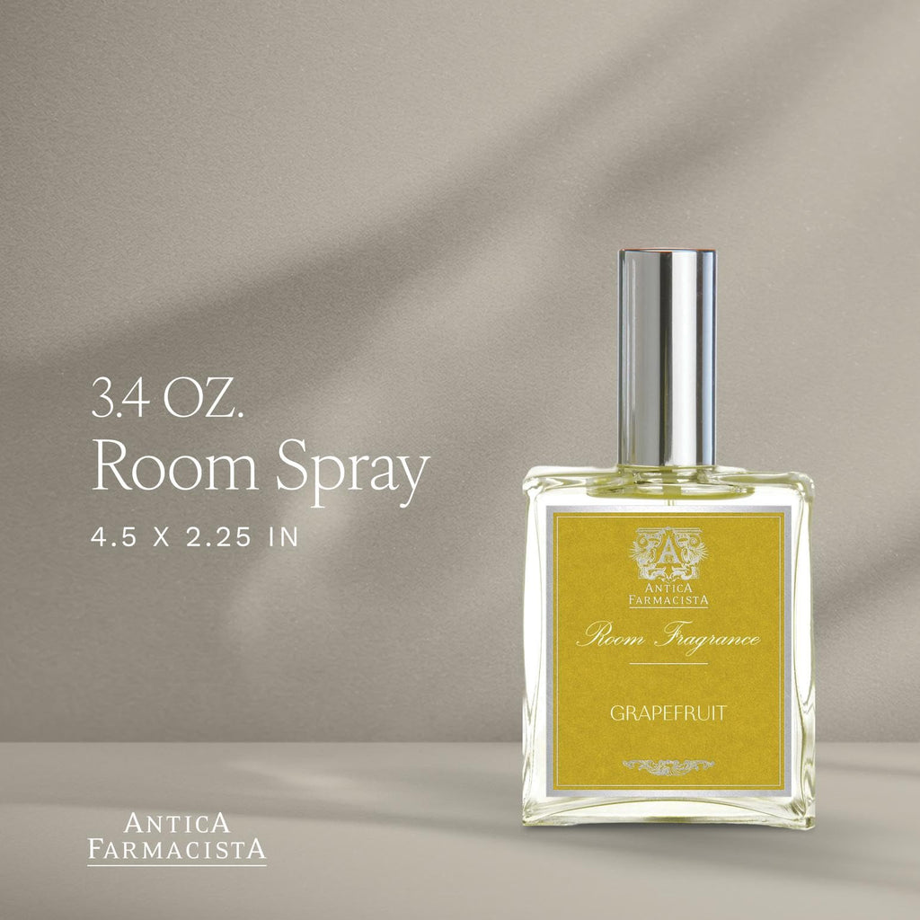 Antica Farmacista Room Spray - Elegant House Spray - Long-Lasting, Room Fragrance - Luxury Gift for Housewarming - Grapefruit, 3.4 fl oz
