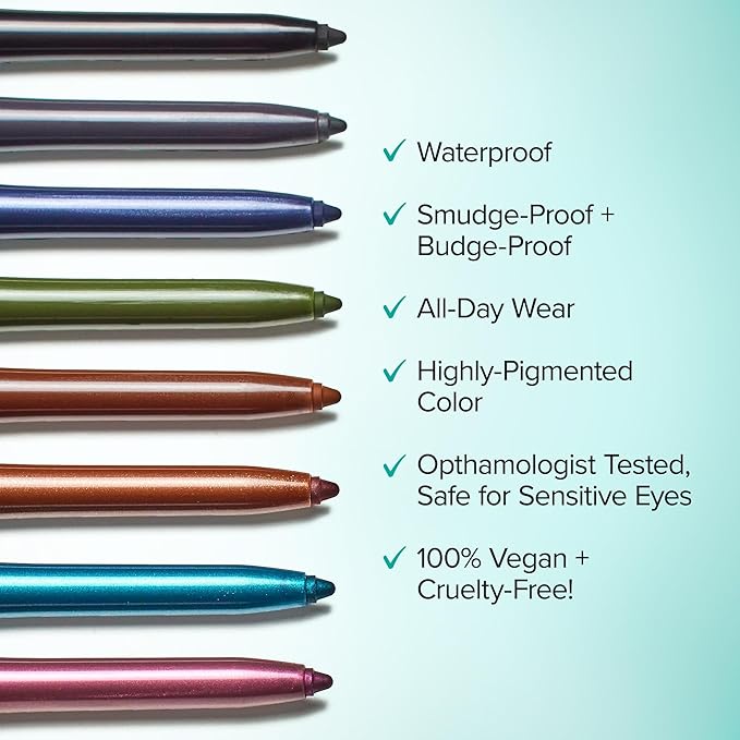 Thrive Causemetics Infinity Waterproof Eyeliner Pencil, Black Matte Shade