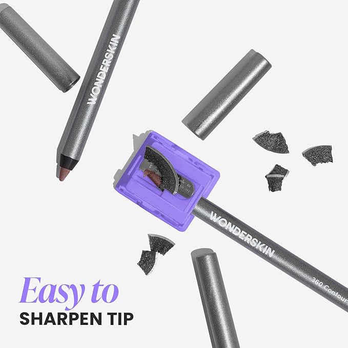Wonderskin Lipliner Pencil - 360 Contour Lipliner, Longwear, Waterproof