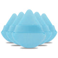 Powder Puff Daubigny 6 PCS Makeup Puff Face Soft Triangle Powder Puffs for Loose Powder Mineral Powder Body Powder Velour Cosmetic Foundation Sponges Blender Makeup Tools(Blue)