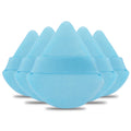 Powder Puff Daubigny 6 PCS Makeup Puff Face Soft Triangle Powder Puffs for Loose Powder Mineral Powder Body Powder Velour Cosmetic Foundation Sponges Blender Makeup Tools(Blue)