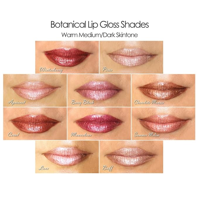 Lauren Broooke Cosmetiques Botanical Lip Gloss (Chocolate Mousse)