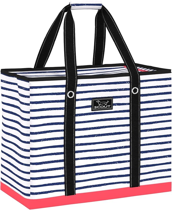 SCOUT 3 Boys Zip Tote - Large Utility Tote, Zips Shut- Ship Shape