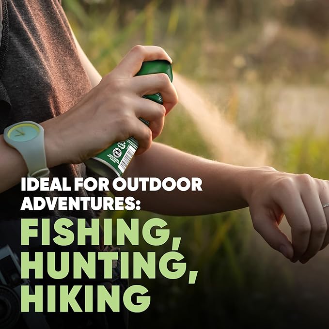 OFF! Deep Woods Insect Repellent Aerosol, Dry, Non-Greasy Formula, Bug Spray with Long Lasting Protection from Mosquitoes and Ticks, 4 Oz, (Pack of 4)
