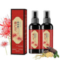 YeyiLidu 2Pcs Saffron Hair Spray,Herbal Black Hair Spray,Saffron Hairs Blackening Spray,Essence Spray Saffron and Polygonum Multiflorum Leaving Hairs Shiny Non-Frizzy