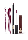 Kirby Kosmetics Lip Kit Duo – Goddess Energy - TikTok-Viral Precision Liner & Glossy Liquid Lipstick, Clean 2-Step Set with Hydrating Long-Wear Color – Bold Inclusive Beauty for Everyday Konfidence