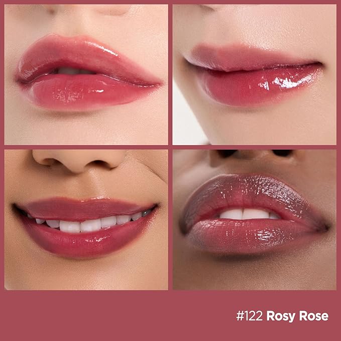 Laka Fruity Glam Lip Tint Mini Duo #122 Rosy Rose, #101 Joyful